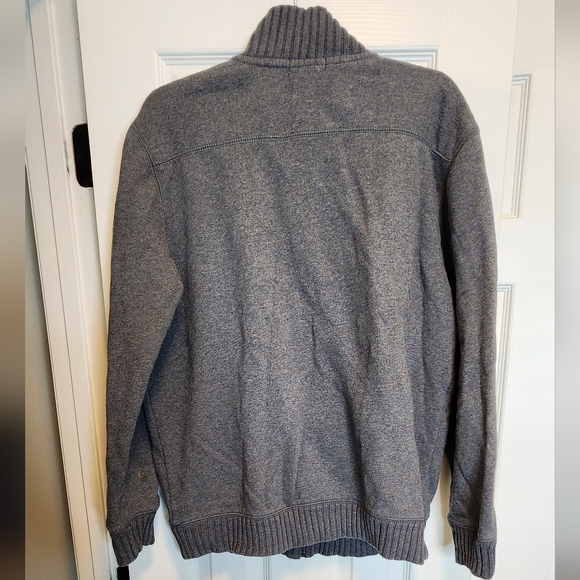 Mens Calvin Klein Full Zip Sweat Jacket Grey Size Large - Picture 4 of 8